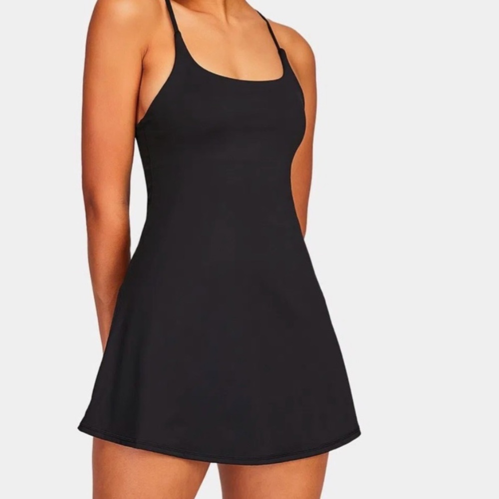 Black workout dress